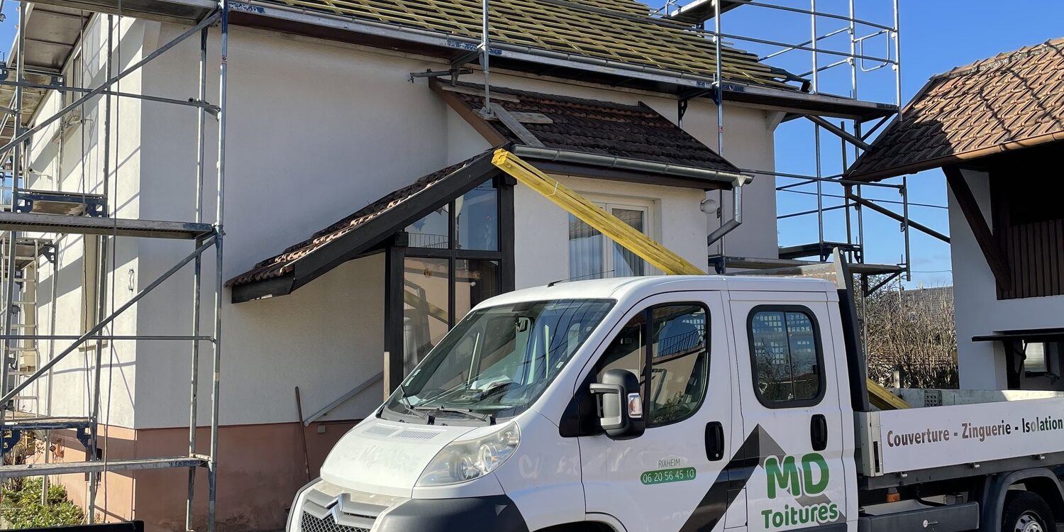 TRAVAUX ZINGUERIE 1500X750 | MD toitures MD toitures, votre partenaire local Cernay